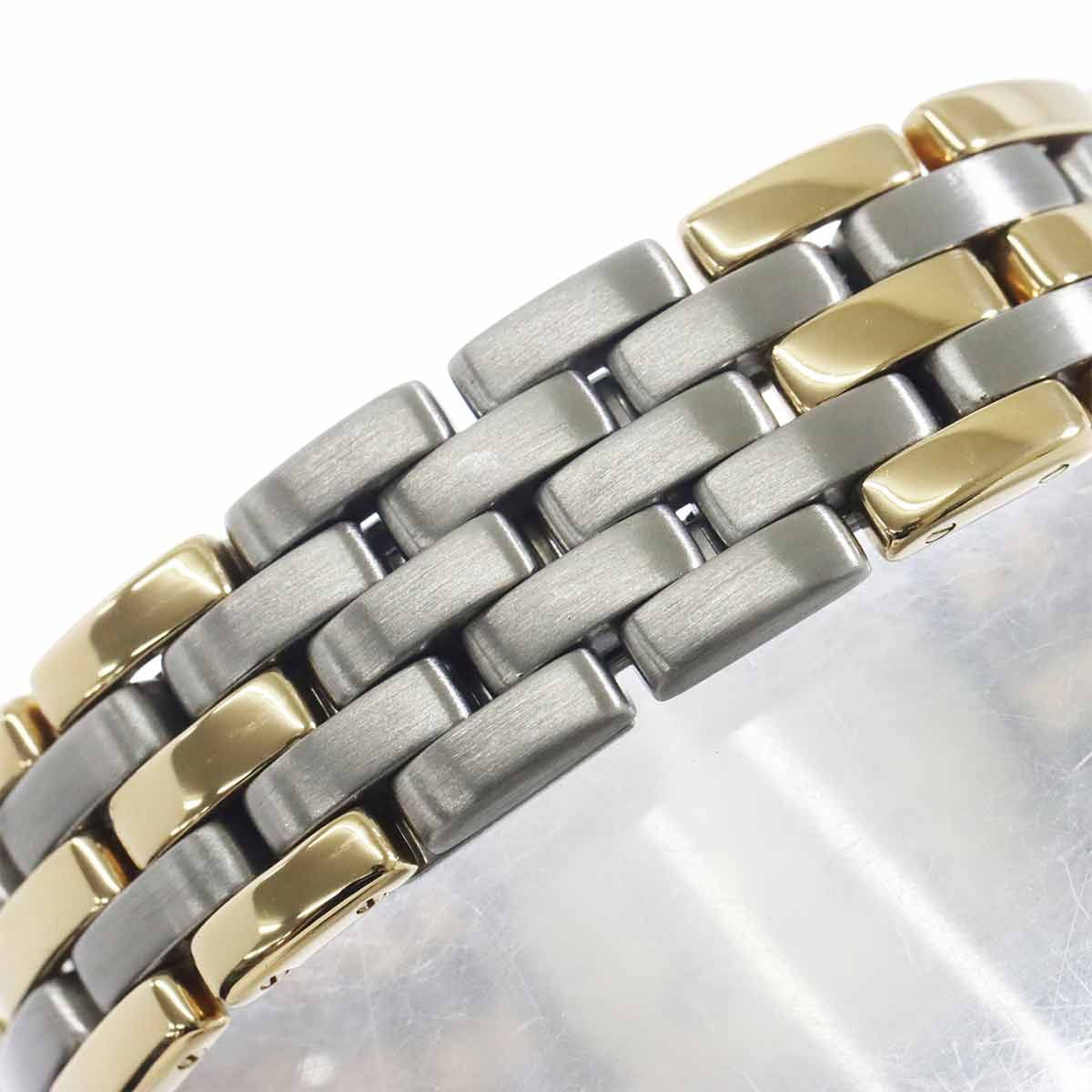 Cartier Panthere MM 3 Row Date Boys Watch Yellow Gold Quartz — view 6