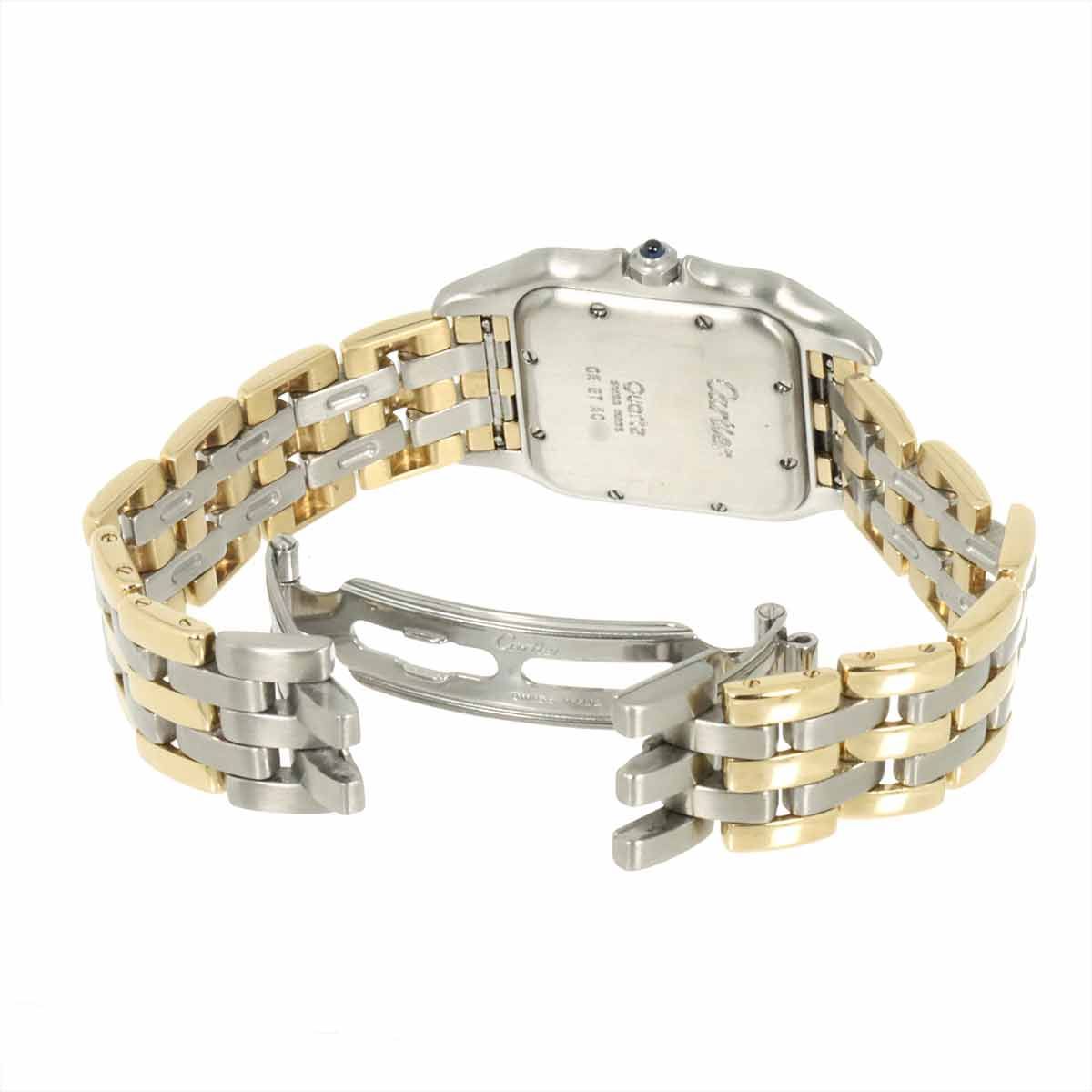 Cartier Panthere MM 3 Row Date Boys Watch Yellow Gold Quartz — view 4