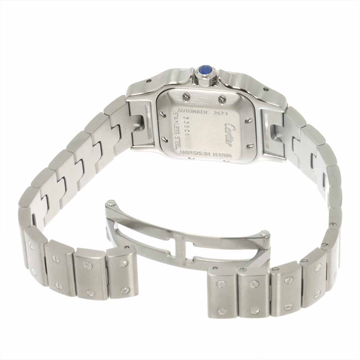 Cartier Santos Galbee SM Watch Date Silver Automatic — view 5