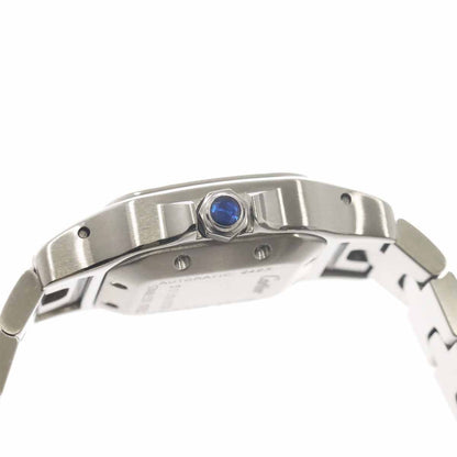 Cartier Santos Galbee SM Watch Date Silver Automatic — view 6