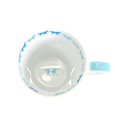 Hermes Kaval Color Mug Cup Tableware Porcelain Blue Horse Hose Celebration — view 8