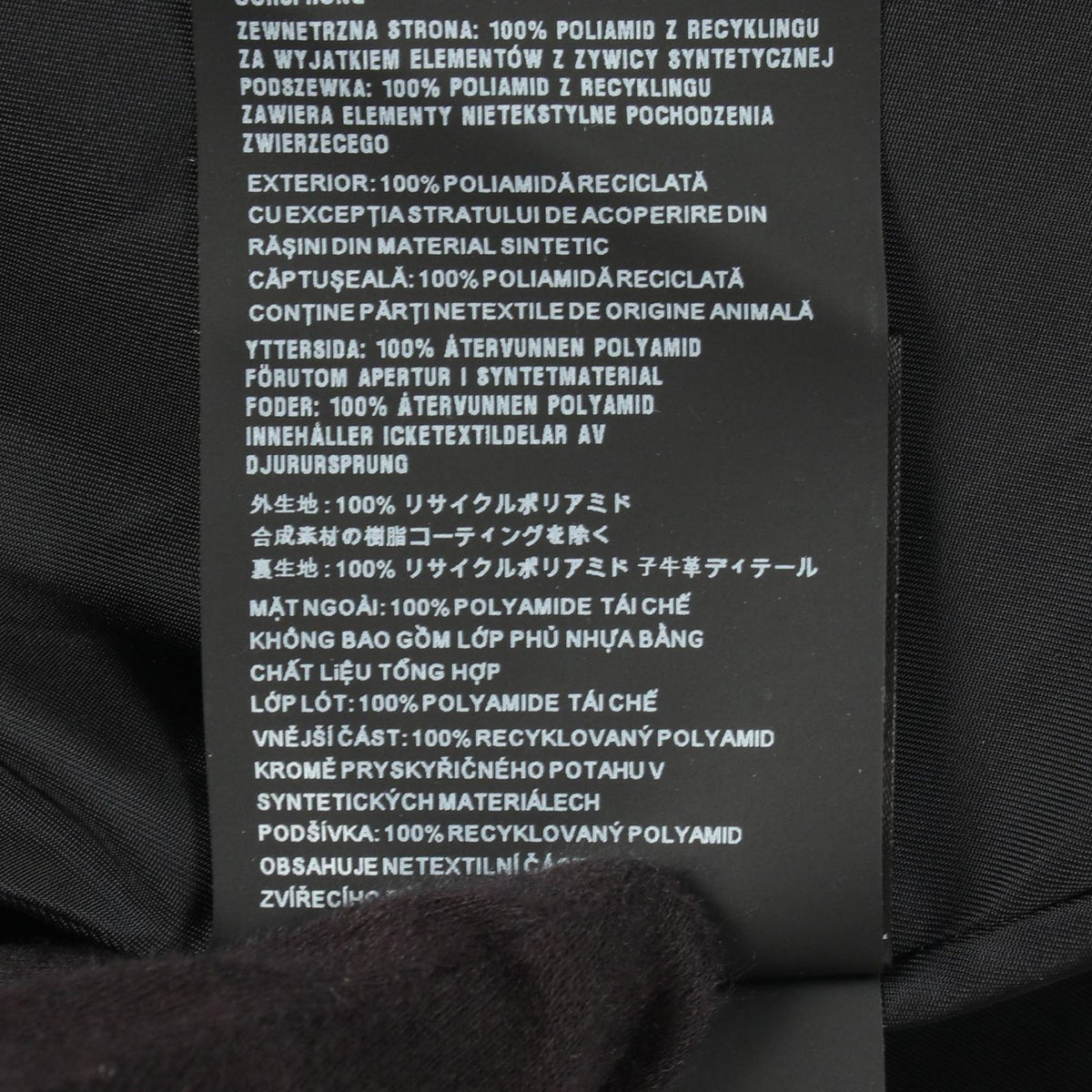 Prada Re-Nylon Triangle Logo Jacket Nylon — view 5
