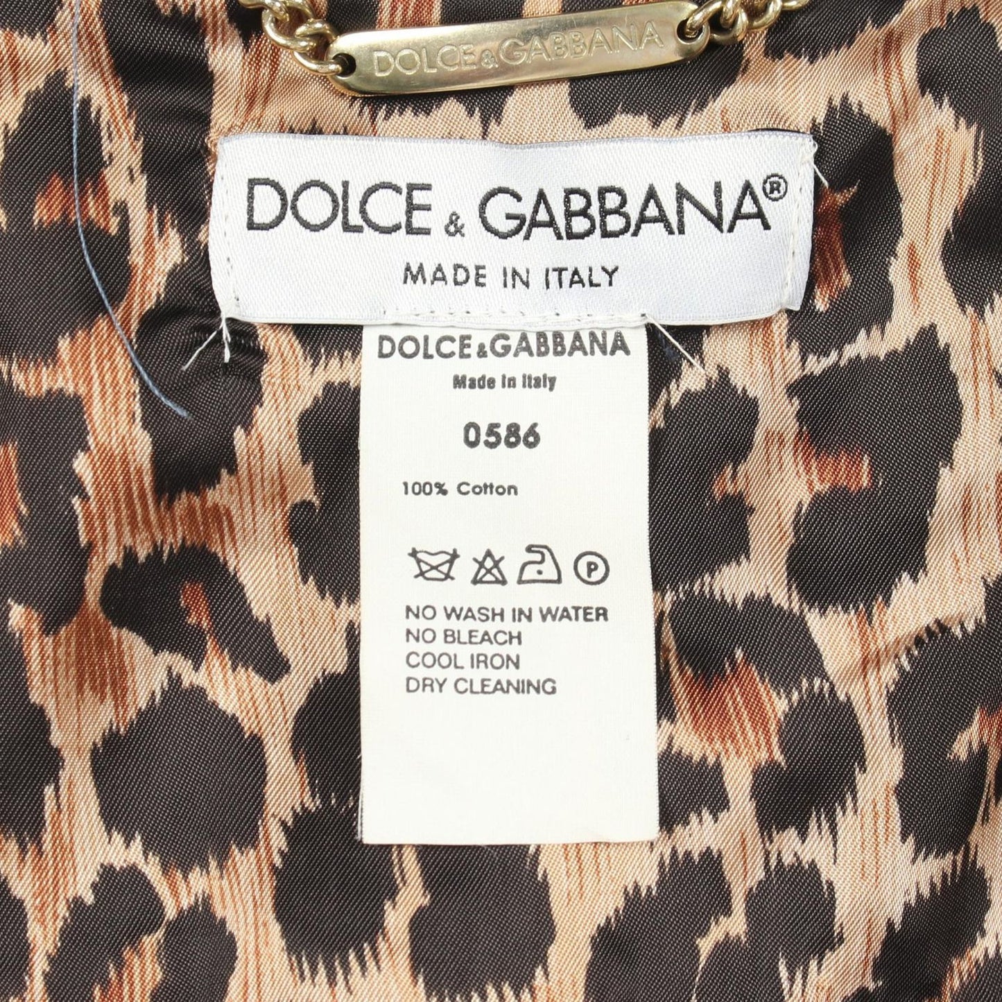Dolce & Gabbana Denim Jacket Distressed Cotton — view 3