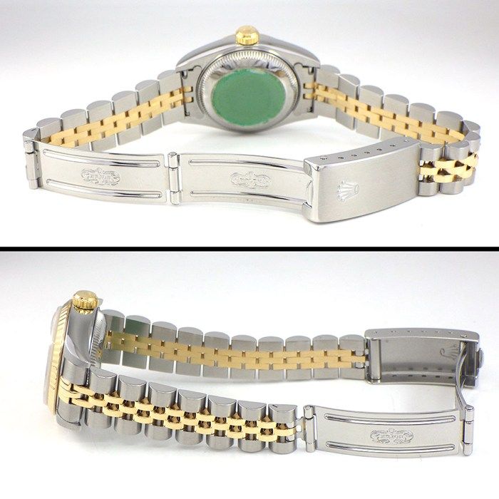Rolex Datejust T Number 10 Points Diamond Index Sunray Champagne Color Dial — view 3