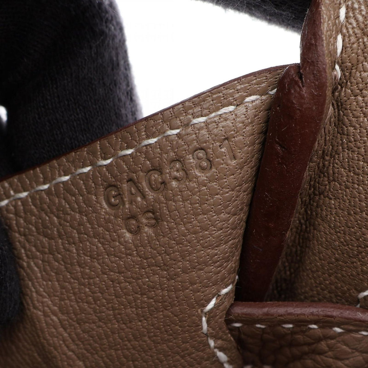 Hermes Birkin 30 Etoupe Handbag — view 5