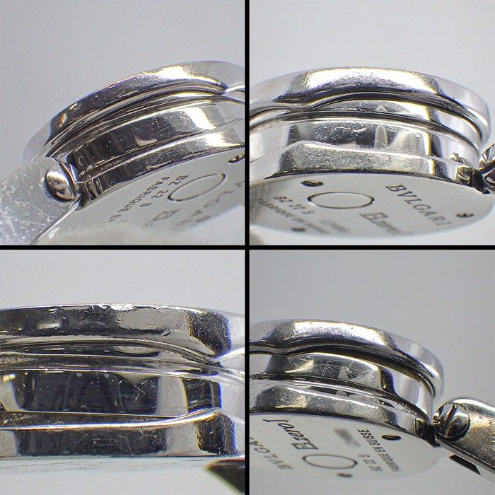 Bvlgari B.zero1 Watch Bangle Green Mother of Pearl Dial SS Quartz Analog — view 5