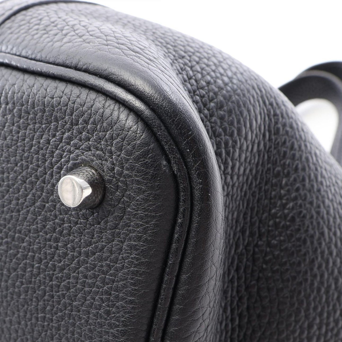 Hermes Picotin Lock MM Black Handbag — view 7