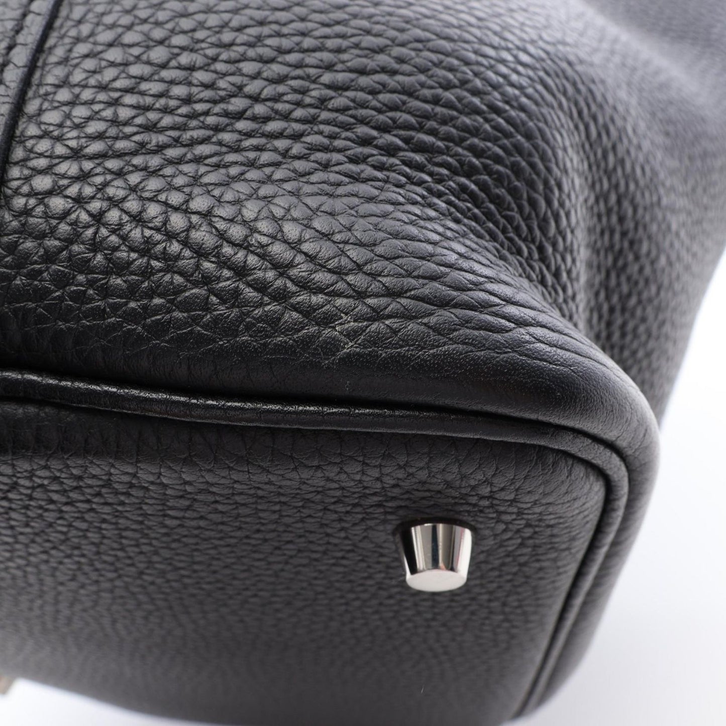 Hermes Picotin Lock MM Black Handbag — view 6