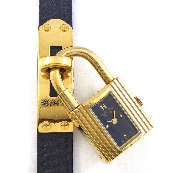 Hermes Watch Kelly Gold