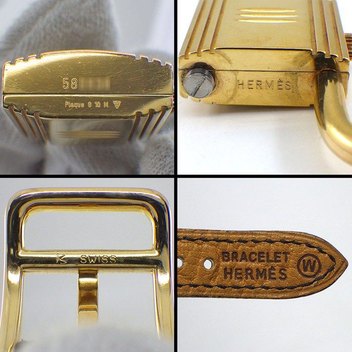 Hermes Watch Kelly Gold — view 5