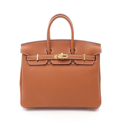Hermes Birkin 25 Gold Handbag