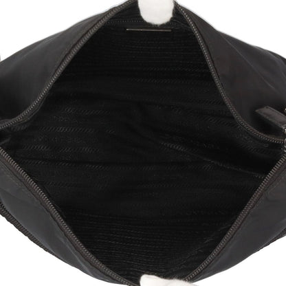 Prada Shoulder Bag Nylon Black Ancient — view 6