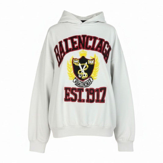 Balenciaga Demna Era Distressed Cotton Hood Hoodie
