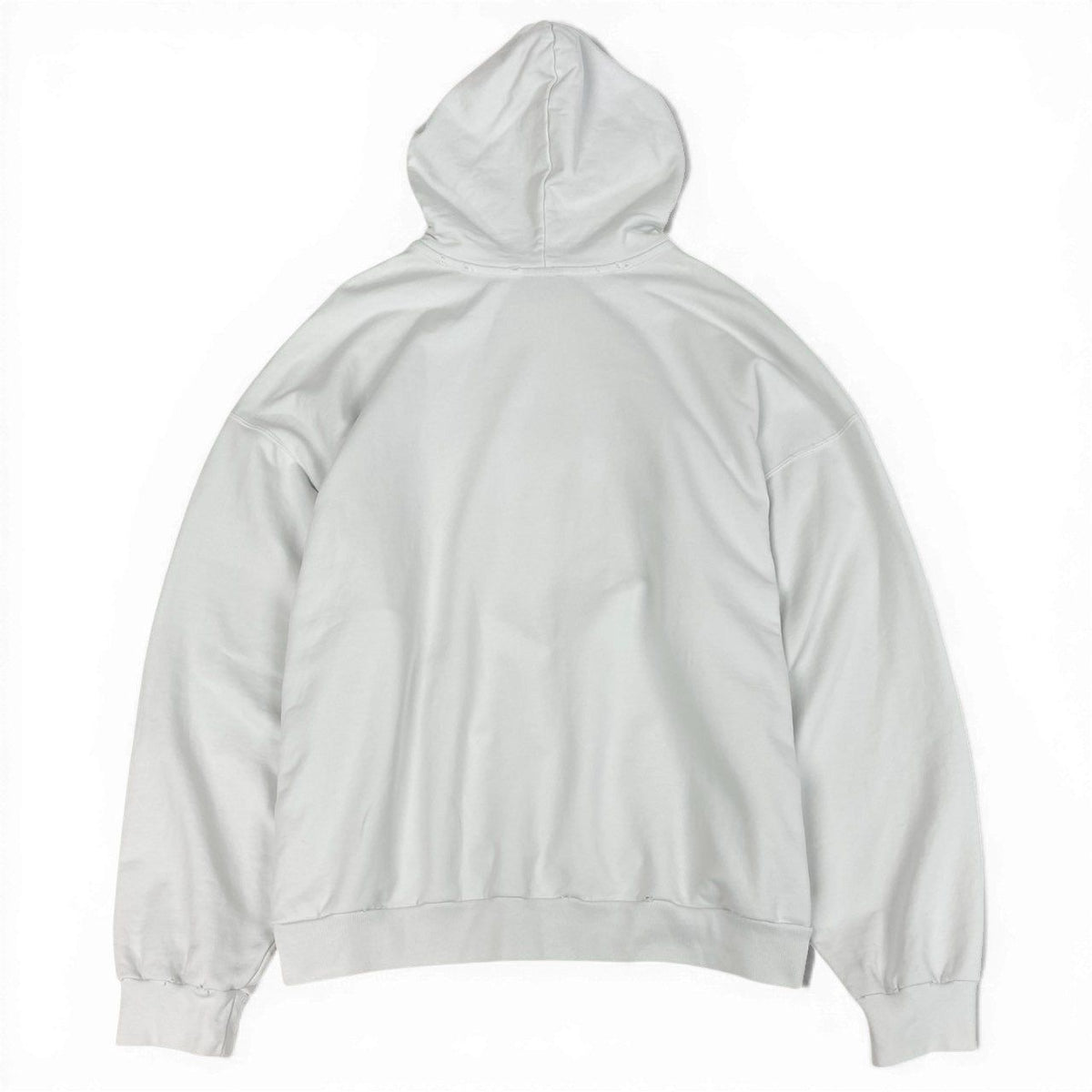 Balenciaga Demna Era Distressed Cotton Hood Hoodie — view 3