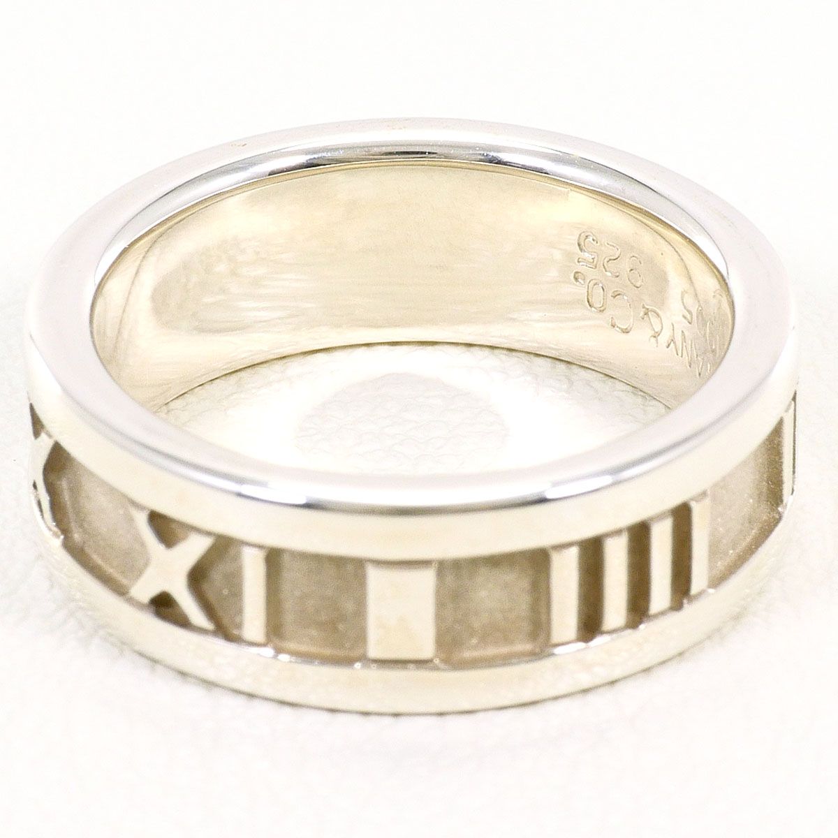Tiffany & Co Atlas 925 Sterling Silver Ring — view 3