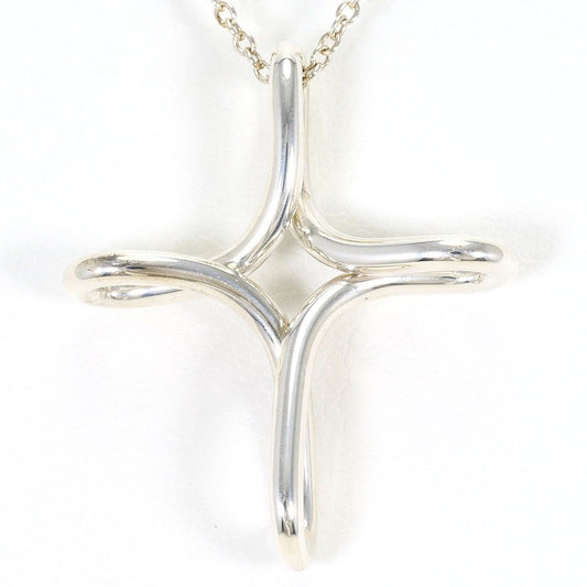 Tiffany & Co Infinity Cloth 925 Sterling Silver Necklace 40