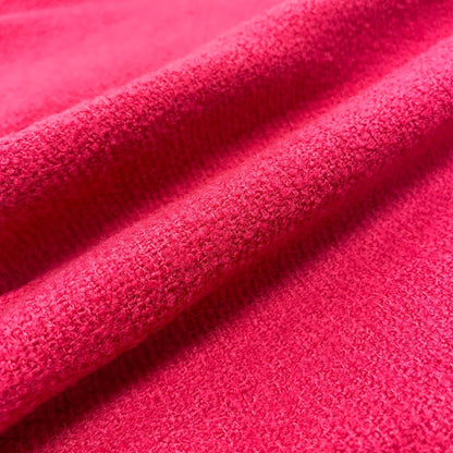 Chanel Tweed Jacket CC Logo Button 38 Pink — view 8