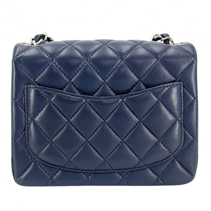 Chanel Shoulder Bag Mini Quilted Turnlock Single Chain Flap Crossbody CC Logo — view 2