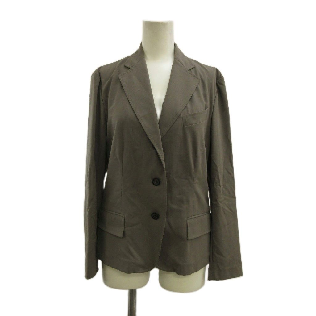 Gucci Tailored Jacket Wool 42 Gray
