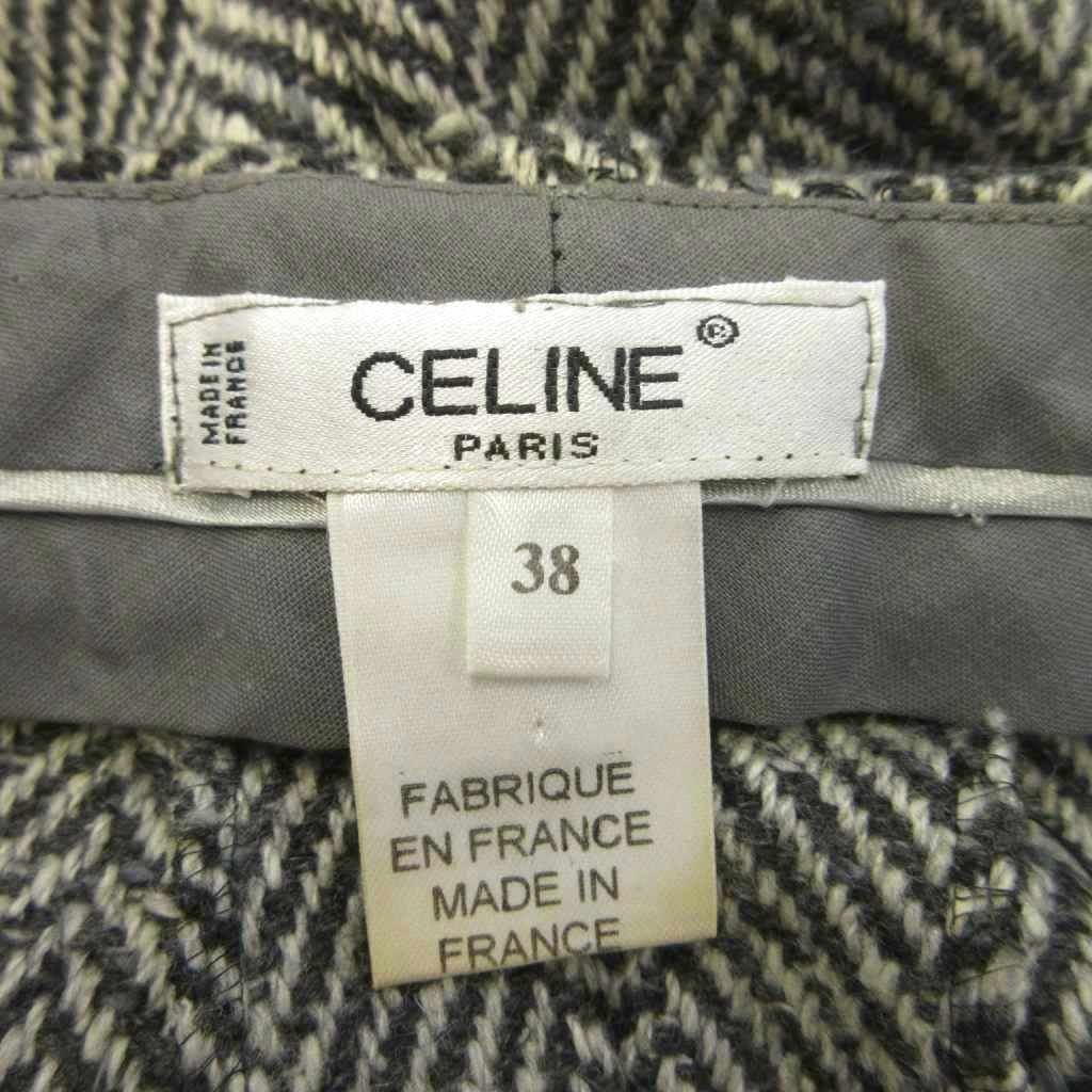 Celine Vintage Wide Pants Cashmere — view 3