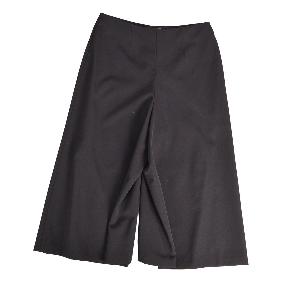 Hermes Pants Wide Cropped Wool Bottom — view 3