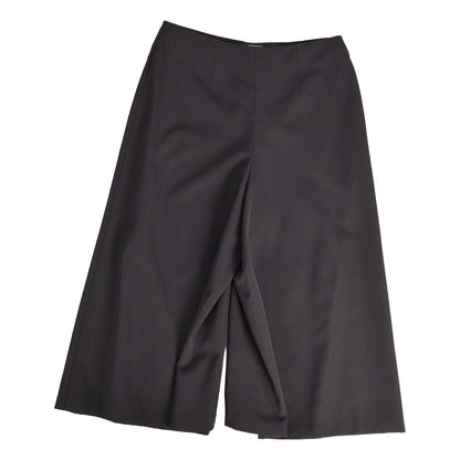 Hermes Pants Wide Cropped Wool Bottom — view 3