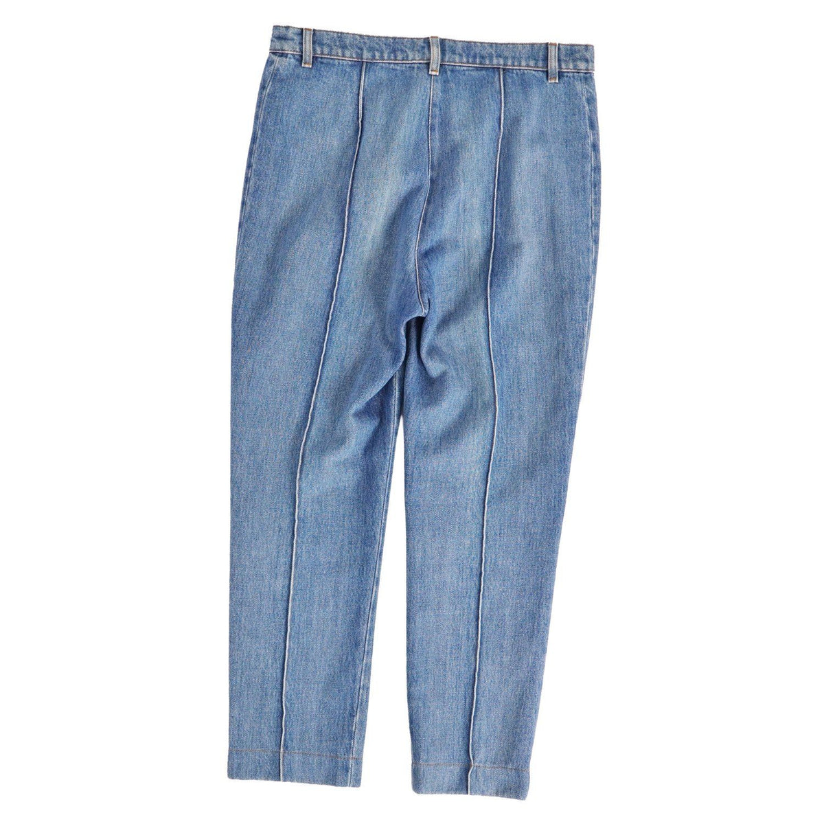 Chanel Pants Denim Cotton Bottom — view 4