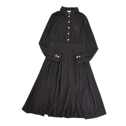 Celine Dress Knit Long Sleeve Carriage Sashimi