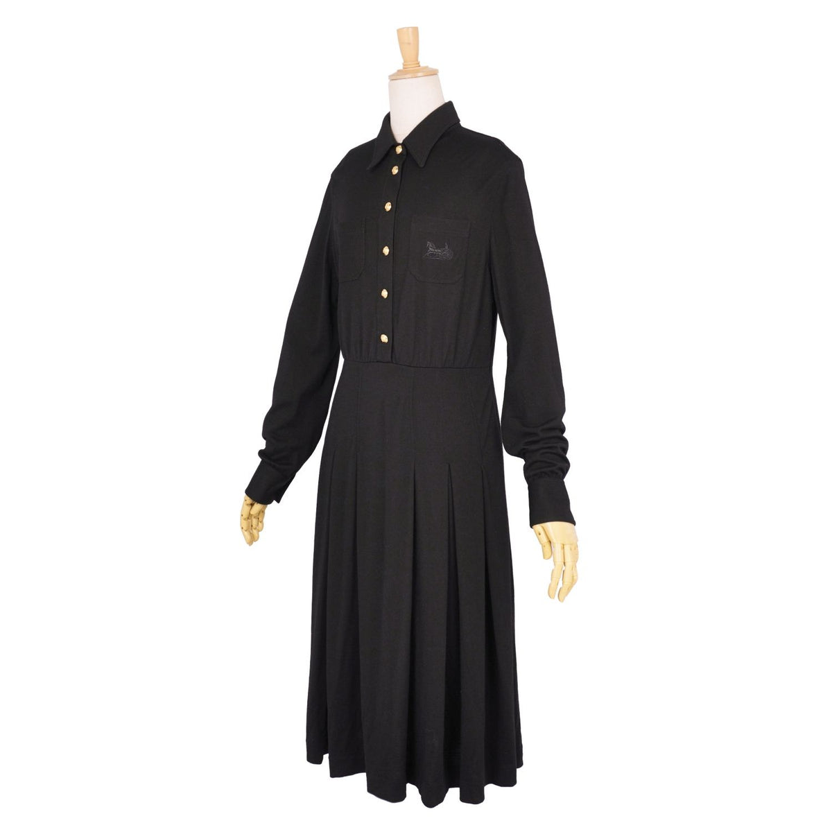 Celine Dress Knit Long Sleeve Carriage Sashimi — view 4