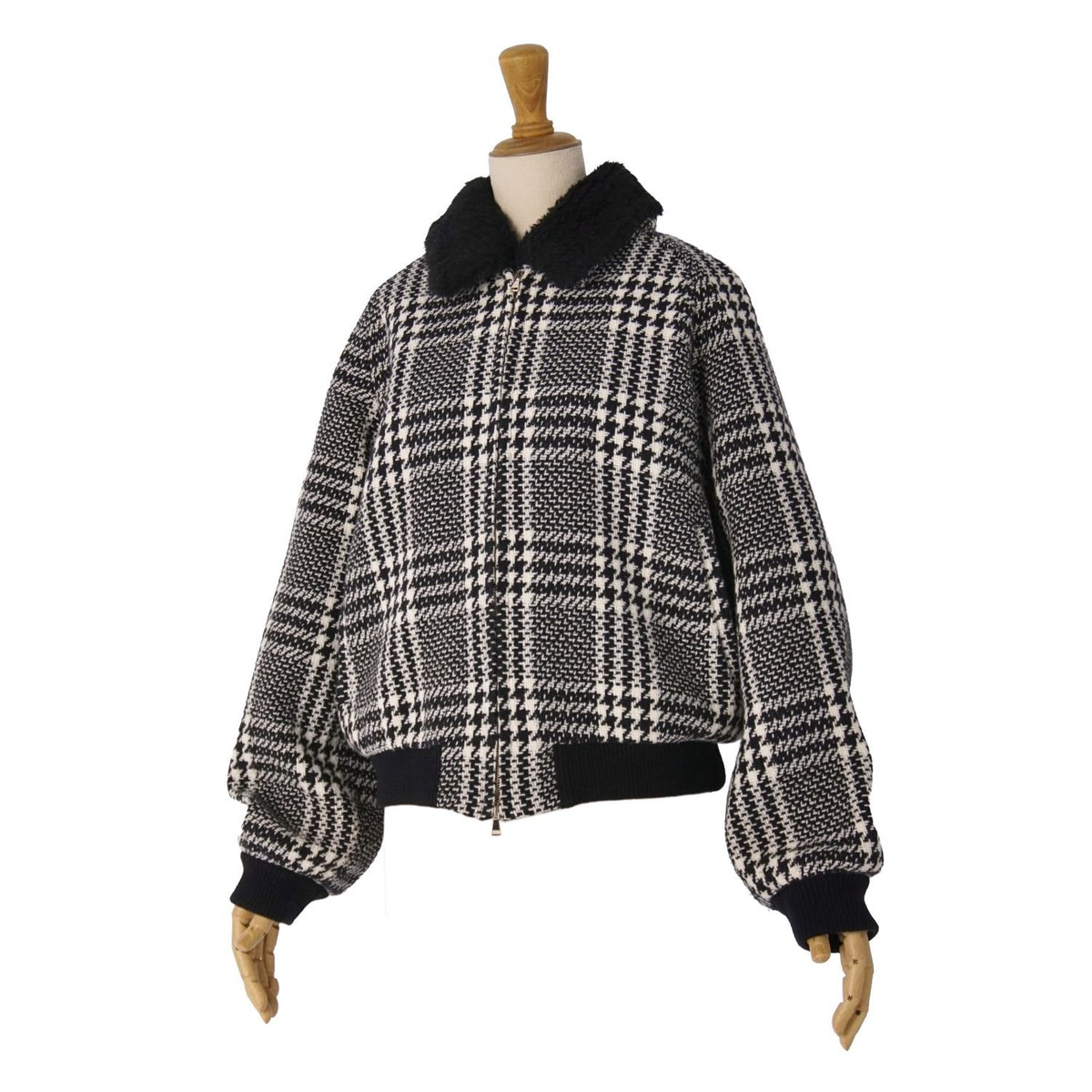 Max Mara Jacket Collar Fleece Zip — view 5