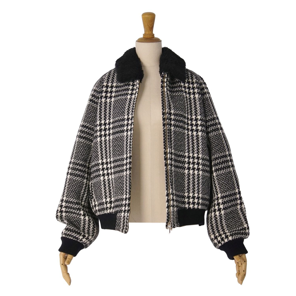 Max Mara Jacket Collar Fleece Zip — view 4