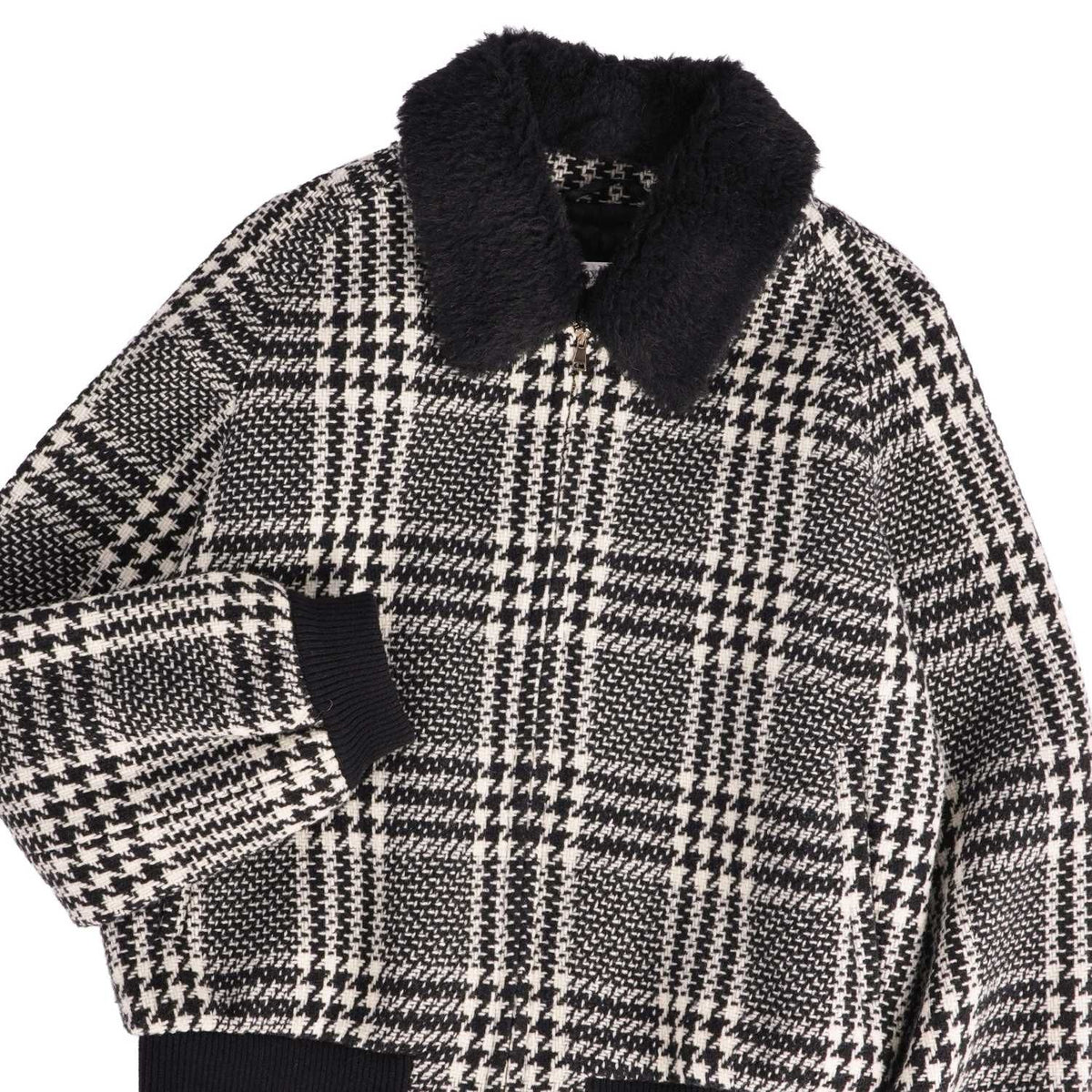 Max Mara Jacket Collar Fleece Zip — view 2