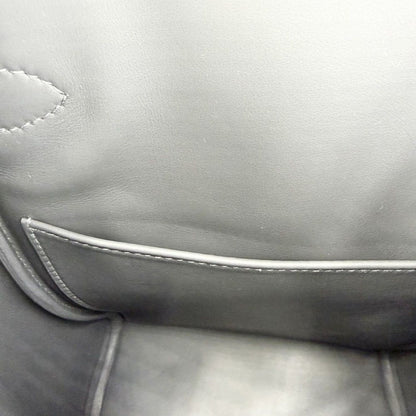Hermes Shoulder Bag Hac a Dos PM Cross Bag Crossbody Leather Gray Silver — view 6