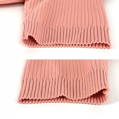 Gucci Set Adidas Collaboration Short Sleeve Knit Long Skirt M Pink — view 4