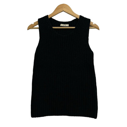 Celine Sleeveless Sweater S Black