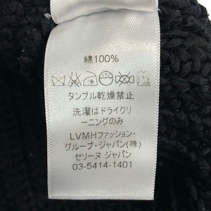 Celine Sleeveless Sweater S Black — view 4