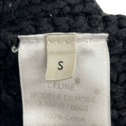 Celine Sleeveless Sweater S Black — view 5