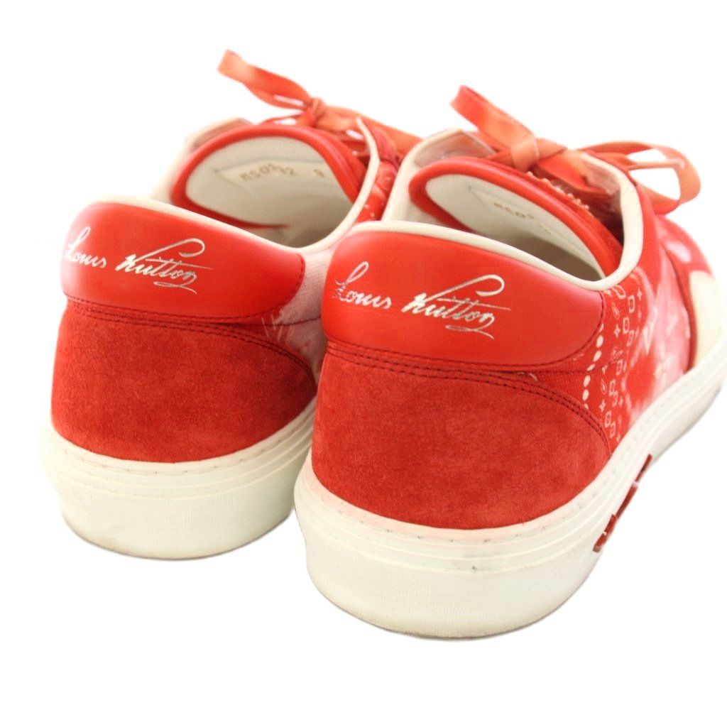 Louis Vuitton LV Ori Line Sneakers Low-Cut Monogram Bandana — view 7