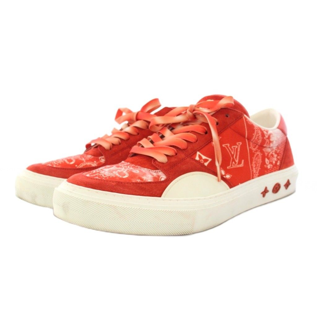 Louis Vuitton LV Ori Line Sneakers Low-Cut Monogram Bandana — view 2