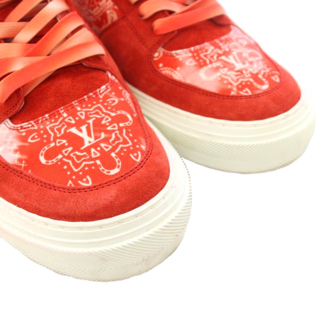 Louis Vuitton LV Ori Line Sneakers Low-Cut Monogram Bandana — view 3