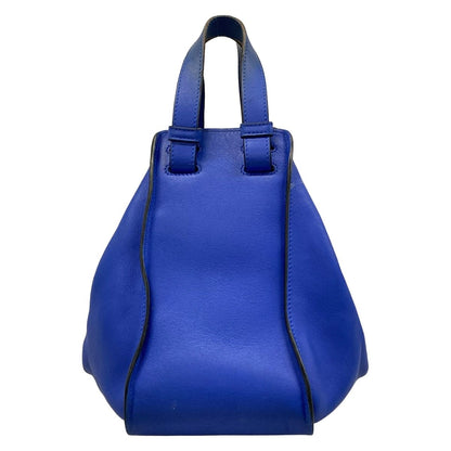 Loewe Tote Bag Hammock Small Navy Leather — view 3