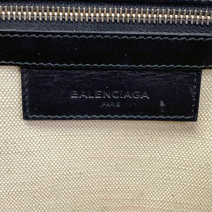 Balenciaga Tote Bag Marine Black Leather — view 8