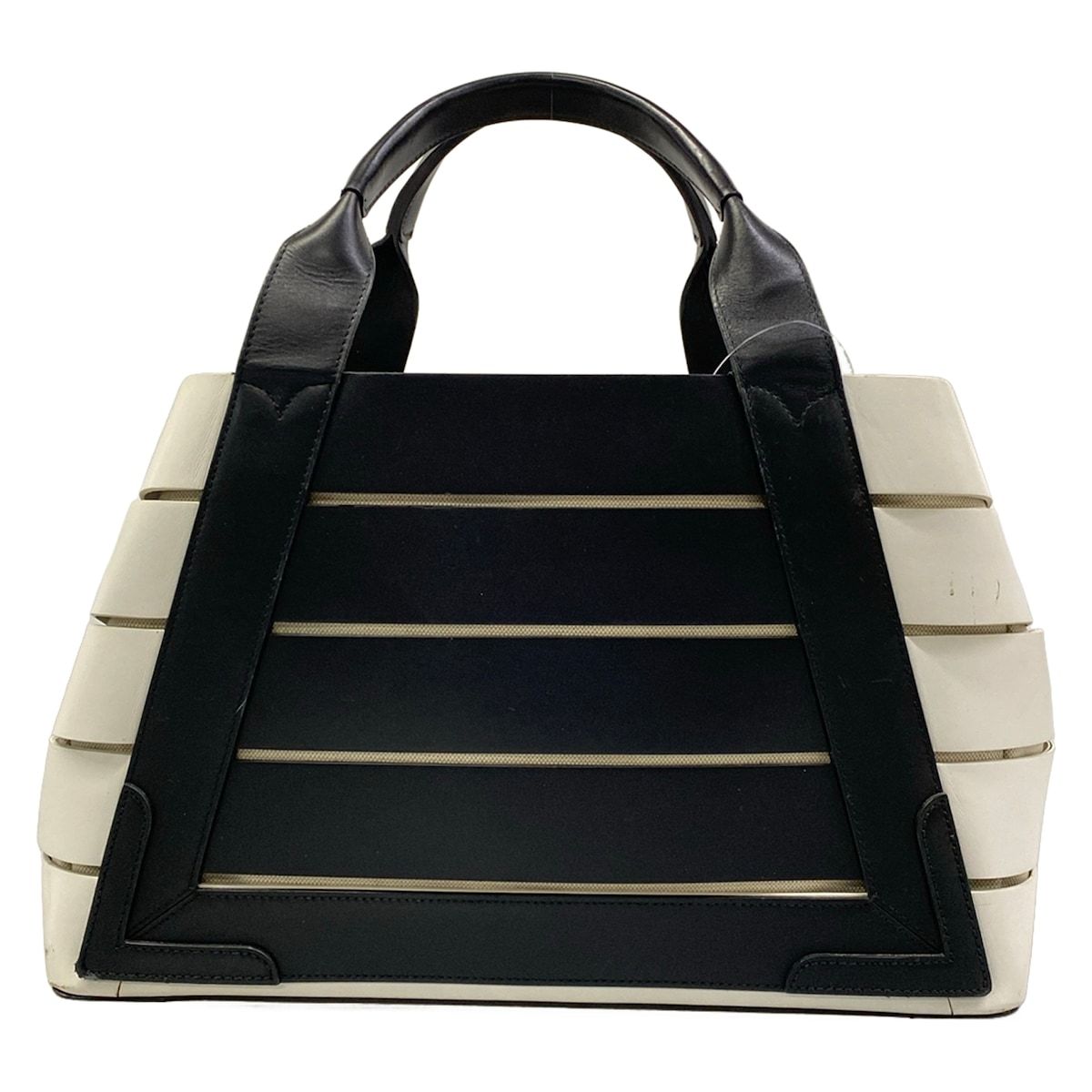 Balenciaga Tote Bag Marine Black Leather — view 3