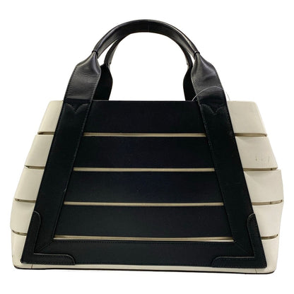 Balenciaga Tote Bag Marine Black Leather — view 3