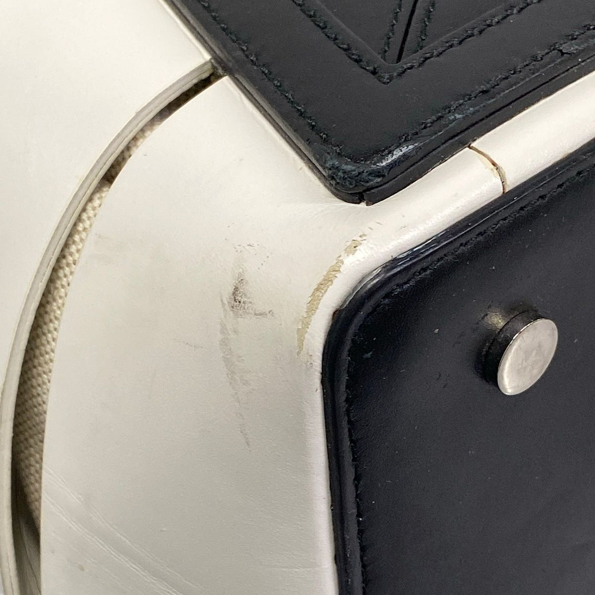 Balenciaga Tote Bag Marine Black Leather — view 6
