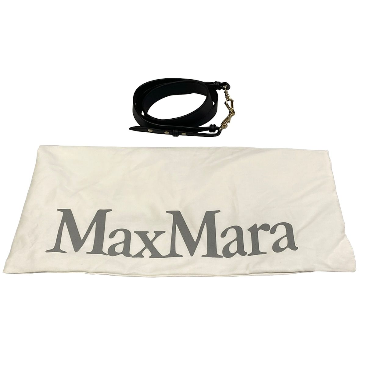 Max Mara Tote Bag Extra Small Leather Marine Dark Gray — view 8