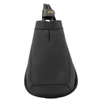 Max Mara Tote Bag Extra Small Leather Marine Dark Gray — view 4