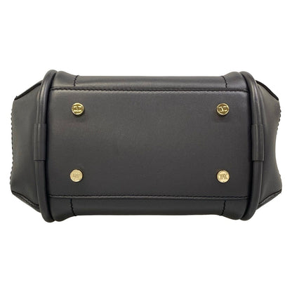 Max Mara Tote Bag Extra Small Leather Marine Dark Gray — view 5