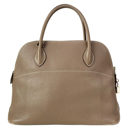 Hermes Handbag Bolide 31 Etoupe Silver — view 3