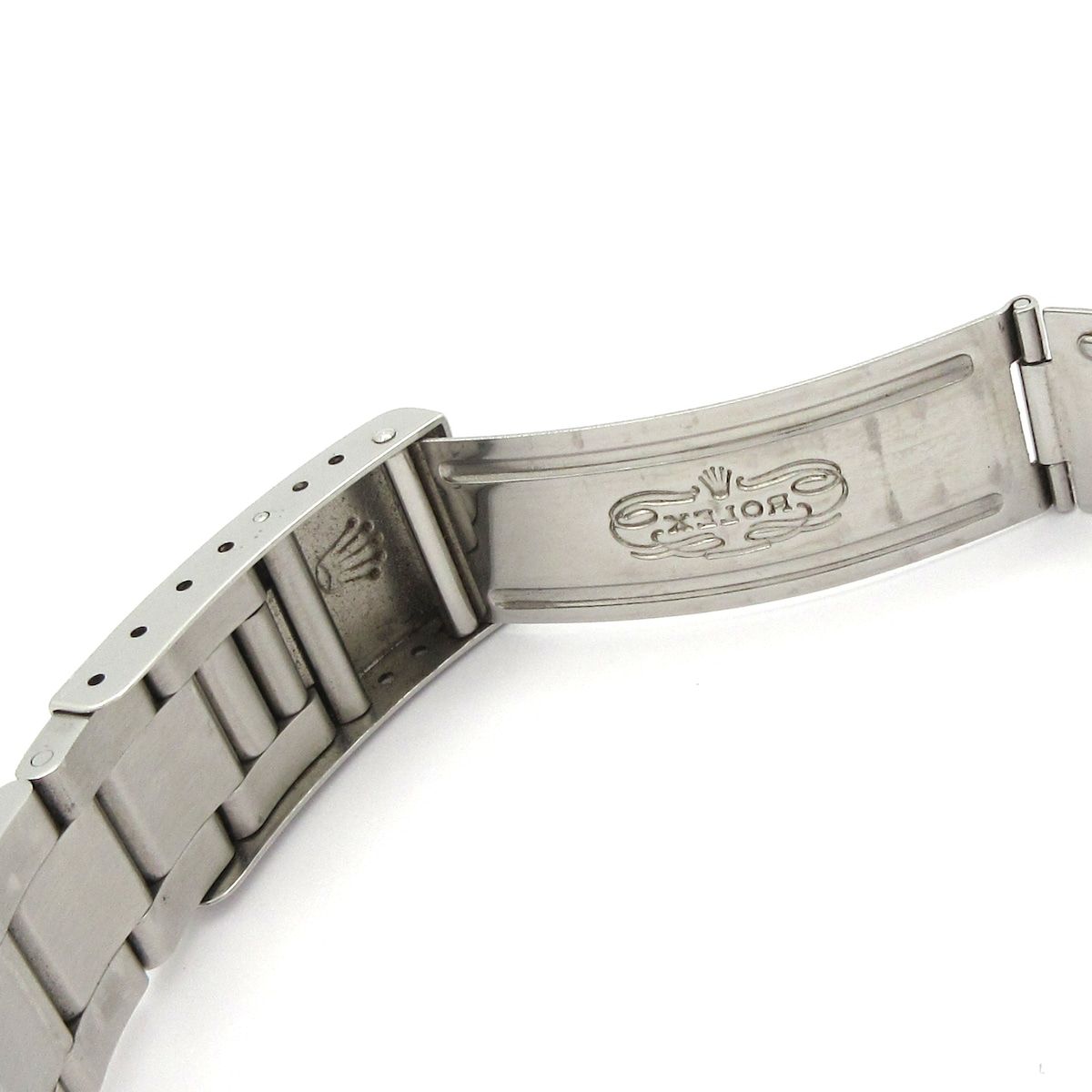 Rolex Watch Oyster Perpetual Date SS Plastic Crystal 13 Frames Silver — view 8